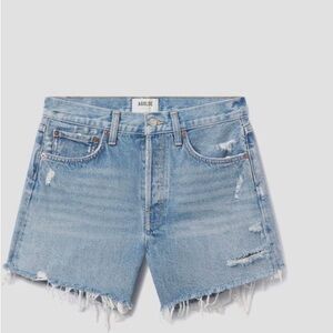 Agolde Parker Long Short in Skywave- 28